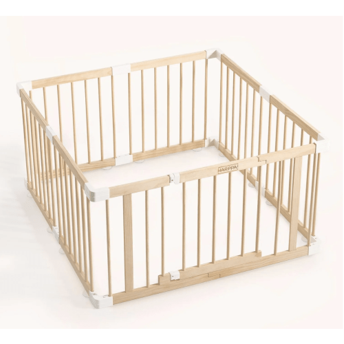 HARPPA Wooden Baby Gate Playpen