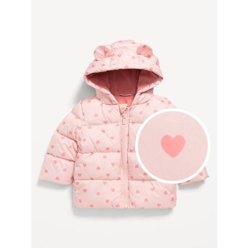 Unisex Water-Resistant Quilted Puffer Jacket for Baby