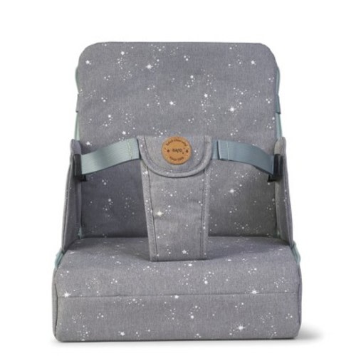 SARO Galaxy Mint Portable Booster Seat: Modern Travel High Chair for Baby & Toddler Feeding - Foldable, Lightweight with Storage
