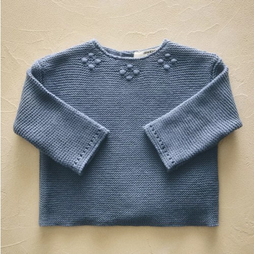 CHILDREN'S SWEATER WITH BOBBLES - Blue | ZARA United States
