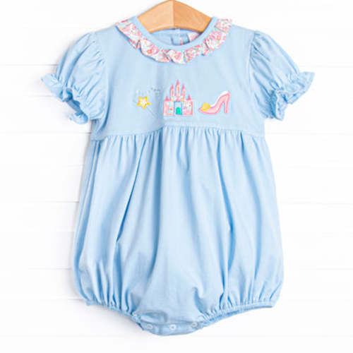 If the Shoe Fits Applique Bubble, Blue – Stitchy Fish