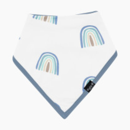 Kyte Baby Printed Bib - Slate Rainbow, One Size