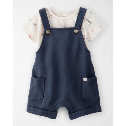 Baby 2-Piece Organic Cotton Shortall Set - Little Planet | Carter's
