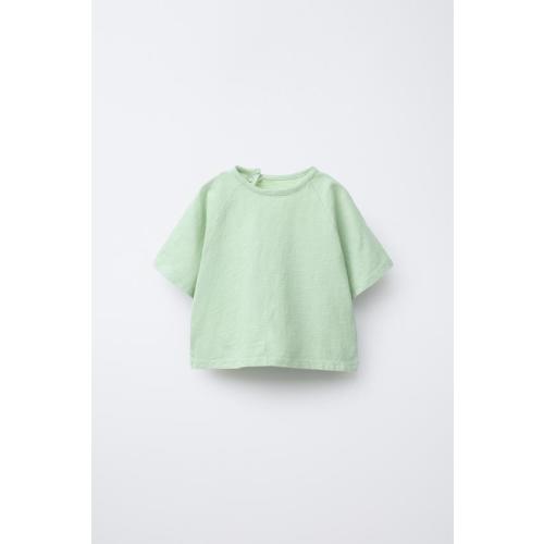RAGLAN SLEEVE T-SHIRT - Green | ZARA United States