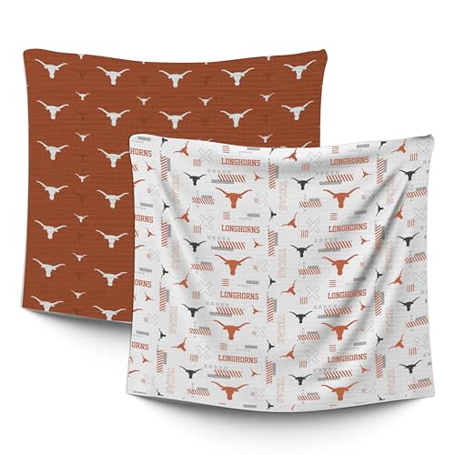 Pegasus Sports Officially Licensed NCAA Home & Away 2 Pack Baby Blankets