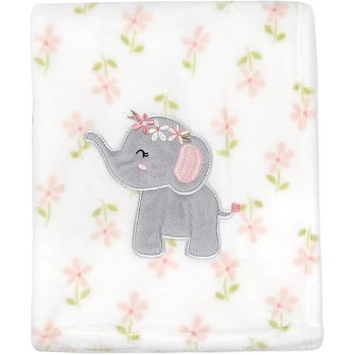 Plush Fleece Throw and Receiving Baby Blankets for Boys and Girls 30x36
