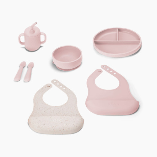 Lalo First Bites Full Kit for Solid Food - Grapefruit