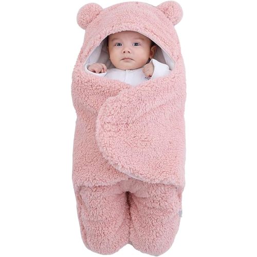 Baby Girl Newborn Essentials, Baby Swaddle Blanket 0-6 Months, Baby Essentials, Swaddles for Newborns