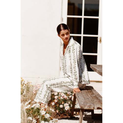 Jemima Nightie - TENCEL™ Lyocell - Dot – Piyama USD