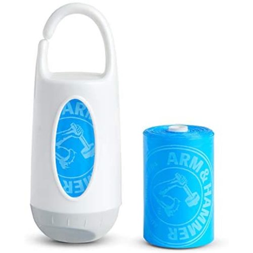 Arm and Hammer Diaper Bag Dispenser and 24 Diaper Disposal Bags
