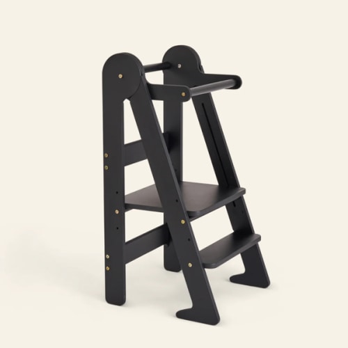 Mini Chef Foldable Helper Tower - Black