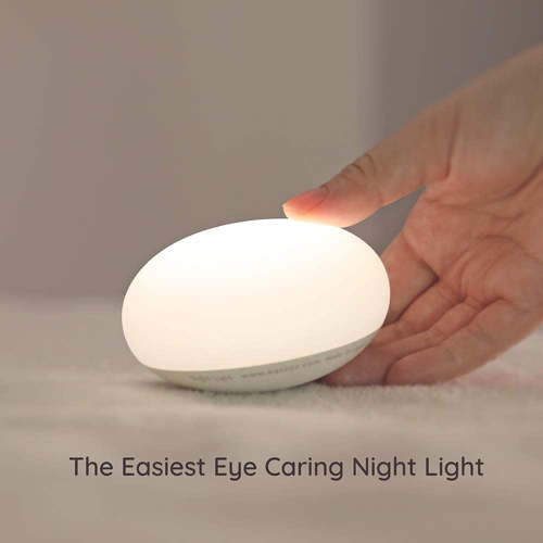 EASZZZ Night Light, Soft Silicone Touch Night , Eye Caring, Easy Flip Design