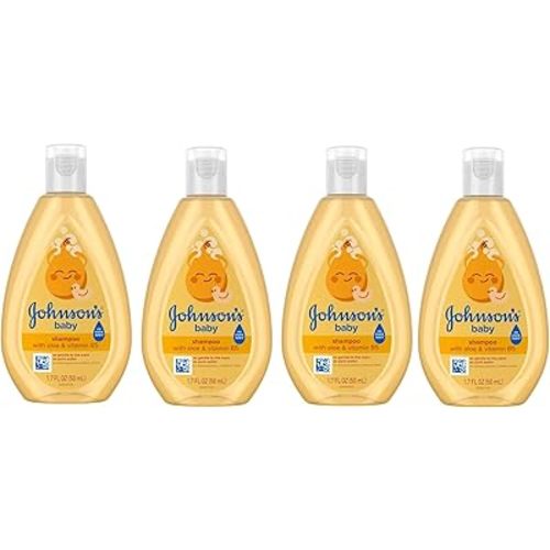 Johnson's Baby Shampoo, Travel Size, 1.7 Ounce (Pack of 4)