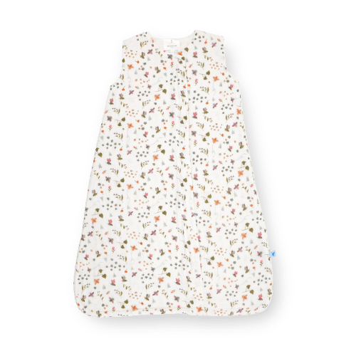 Cotton Muslin Sleep Bag - Garden Bees