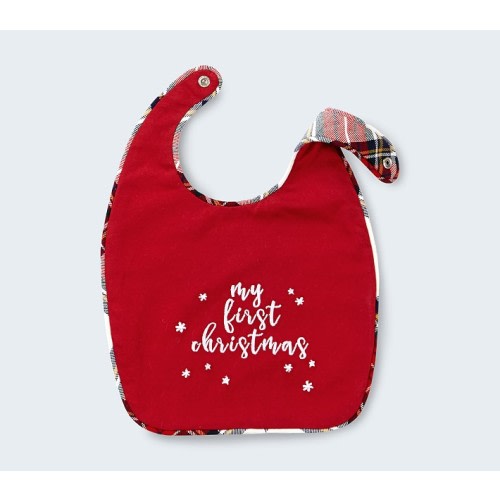 My First Christmas Bib