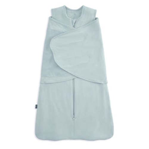 HALO - 1.5 TOG supersoft bamboo wearable blanket, double zipper sleeping bag with weighted feel - calm sage