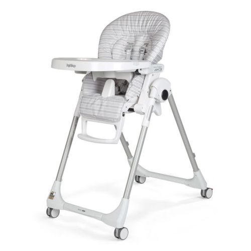 Peg Perego Prima Pappa Zero 3 Highchair in Linear Grey