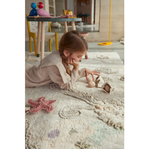 Washable Play Rug Seabed by Lorena Canals