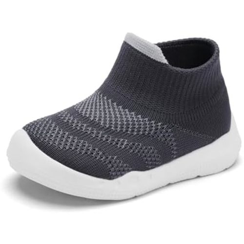 Engtoy Baby Shoes & Socks - Non-Slip Breathable Slippers with Soft Rubber Sole - Baby Boys & Girls Slip On Sneakers