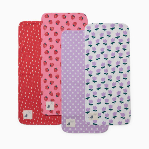 Burp Cloth (4 Pack) - Berry Sweet