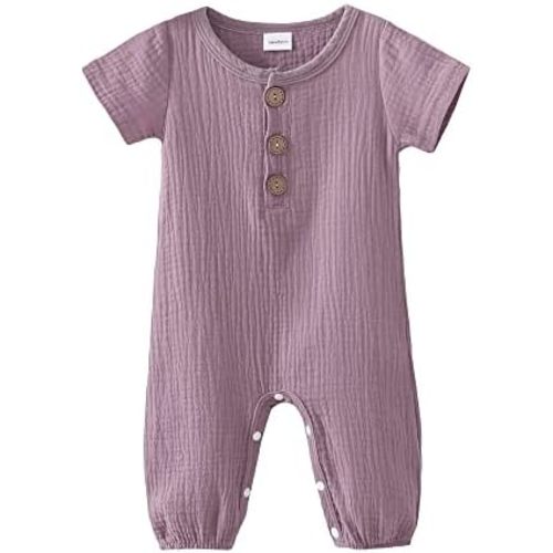 Newborn Baby Girl Clothes Summer Outfits Infant Short Sleeve Romper Jumpsuit Bodysuit Cute Newborn Clothes for Girl