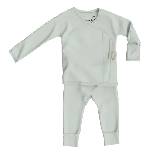 Footless - Avocado – Bonsie Skin to Skin Babywear