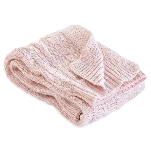 Burts Bees Baby Infant Blanket, Cable Knit, Made with 100% Soft Breathable Organic Cotton, Nursing Blankets, Machine Wash Baby Newborn Essentials, Size 30 x 40 Inch
