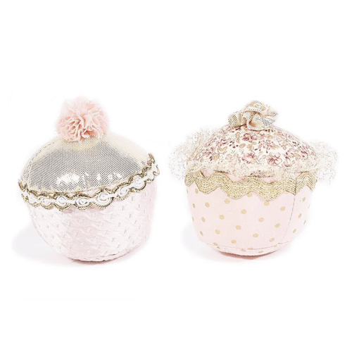 2 Piece Plush Toy Cupcake Set