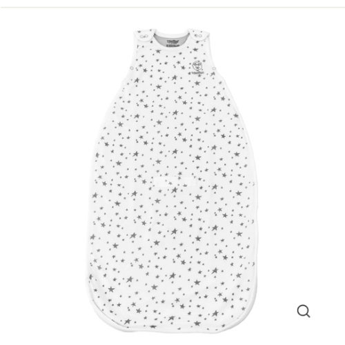 4 Season® Ultimate Baby Sleep Bag, Merino Wool & Organic Cotton, Star White