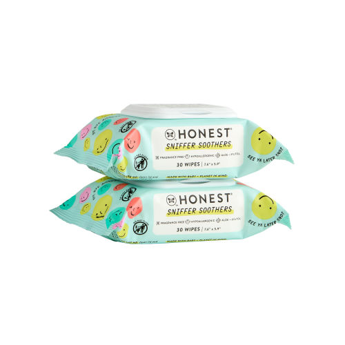 Sniffer Soothers Nose + Face Wipes | Honest