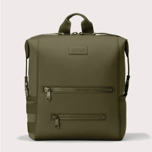 Diaper Backpack in Dark Moss, Large