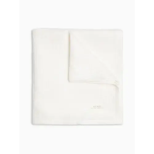 Colored Organics Muslin Swaddle Blanket - Coconut