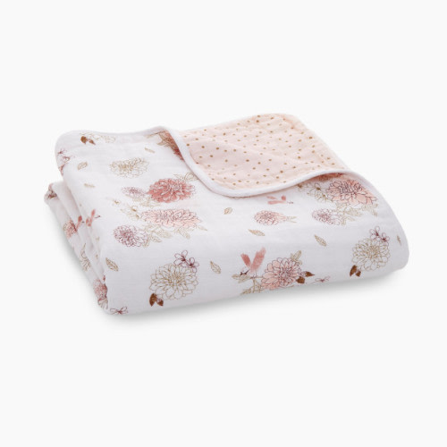 Cotton Muslin Dream Blanket - Dahlia