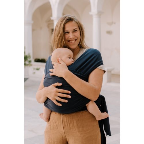Boba Classic Baby Wrap Navy Blue