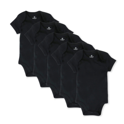 5-Pack Organic Cotton Short Sleeve Bodysuits | Honest Baby Clothing