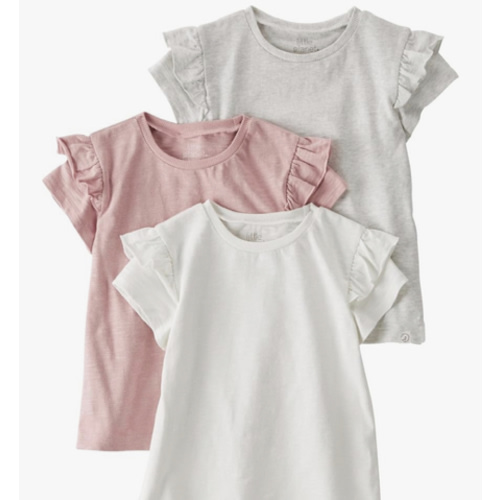little planet by carter's Baby 3-Pack Tops Made with Organic Cotton