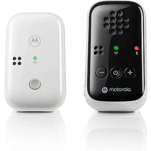 Motorola PIP10 Audio Baby Monitor - 1000ft Range, Secure & Private Connection, High-Sensitivity Mic, Volume Control, Alert Detection Light, Portable Parent Unit (Outlet or AAA Battery - NOT Included)