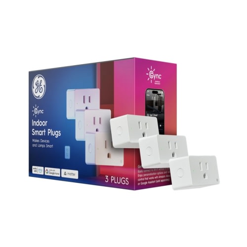 3 pack GE Cync Indoor Smart Plugs