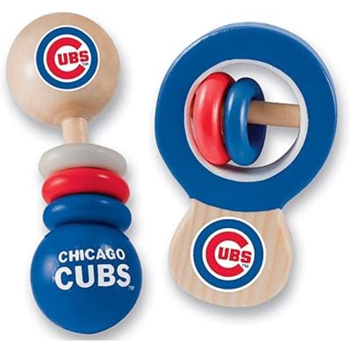 MasterPieces MLB Baby Rattle, 2-Pack