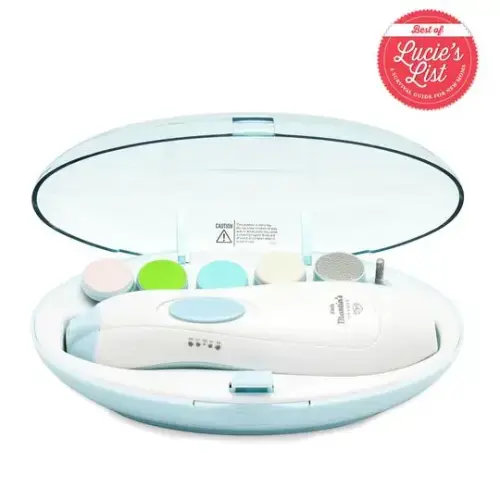 Baby Nail File with Light, Little Martin's Electric Baby Nail Trimmer (Blue/Pink) – Little Martin's Drawer