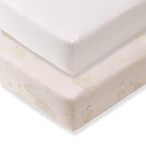 Burt's Bees Baby Organic Cotton Good Night Sky Crib Sheets 2-pc.