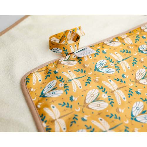 Ultra-Soft Bamboo Machine Washable and Wipeable Diaper Change Mat