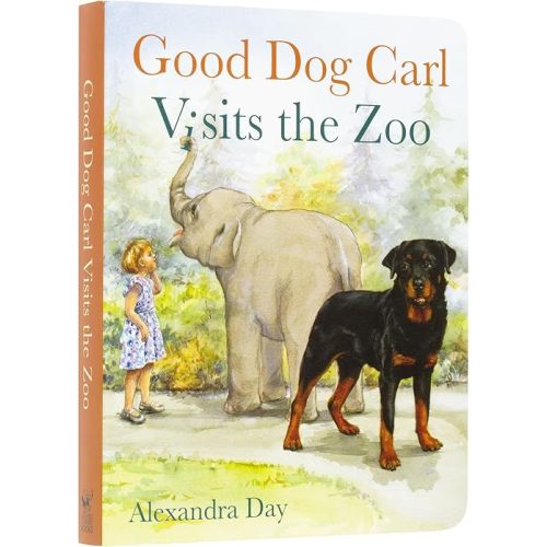Good Dog Carl Visits the Zoo Board Book (Good Dog Carl Collection) Board book – Picture Book, August 3, 2021