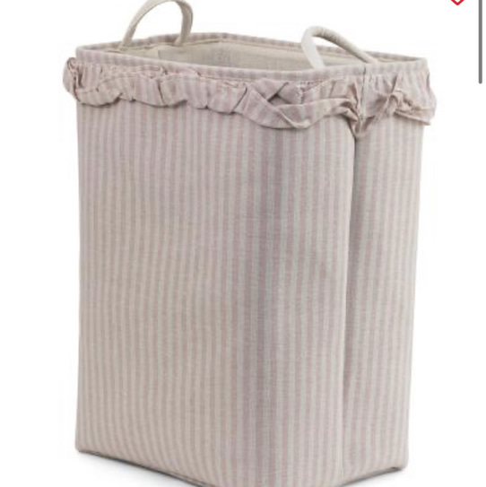 Striped Ruffle Laundry Hamper | Home | TJ Maxx