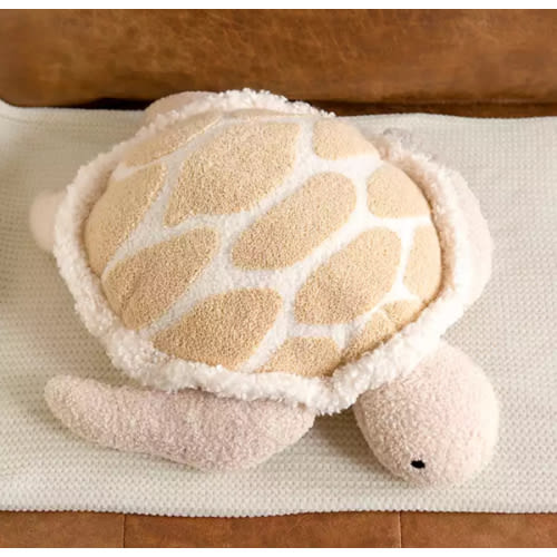 Sea Turtle Boucle Pillow | Kirklands Home
