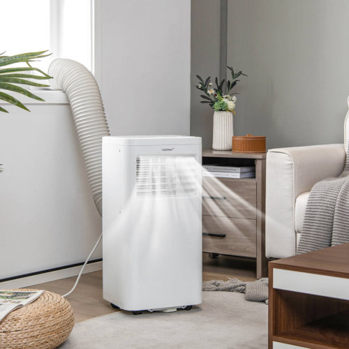 Costway 10000 BTU (ASHRAE) Portable Air Conditioner with Remote & Reviews | Wayfair