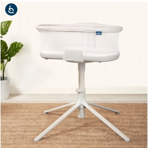 HALO - BassiNest Soothing Swivel Sleeper 3.0S - white/grey