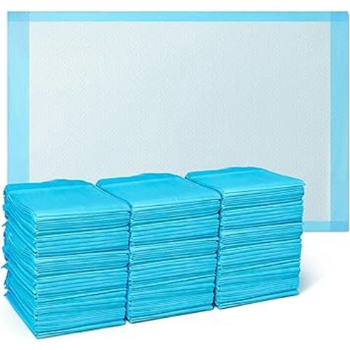 Medline Disposable Chucks Pads, 23 x 36 inches (Pack of 150), Ultra-Light Absorbency Pee Pads for Surface Protection, Disposable Diaper Changing Pads for Baby, Puppy Pads for Dog Potty Training