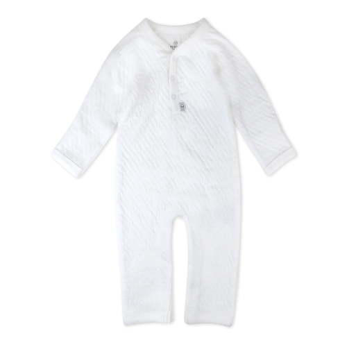 Honest Baby Clothing Organic Cotton Matelass Coverall