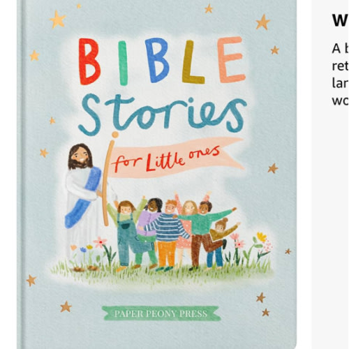 Bible Stories for Little Ones: Baby’s First Bible Board Book
